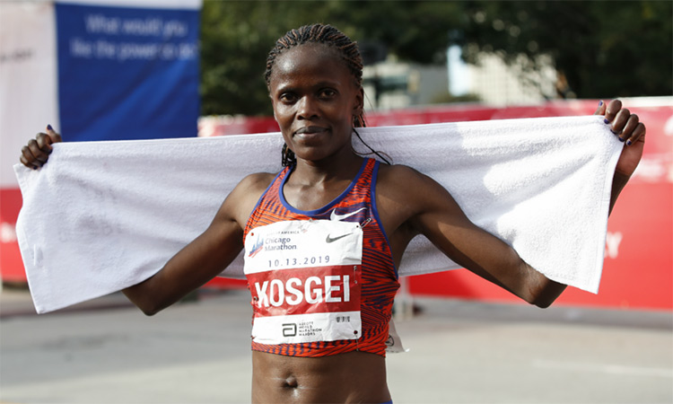 Kenyan-marathoner-Kosgei-750x450
