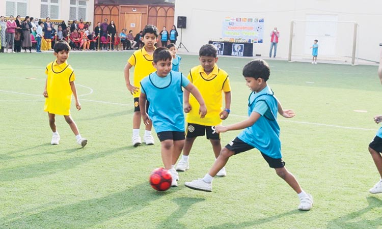 Amled School football tourney inspires healthy attitude, fitness