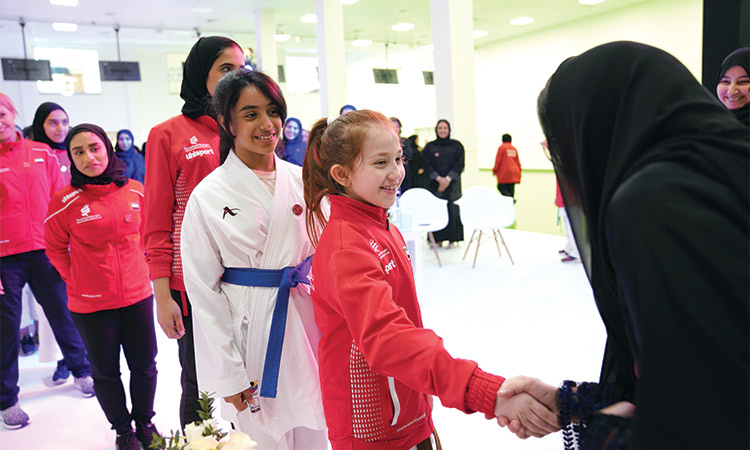 Sheikha-Jawaher-meet-UAE-athletes