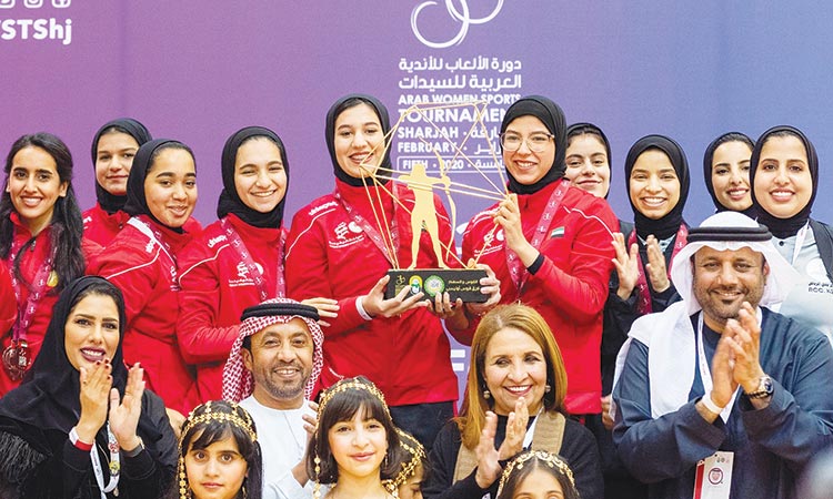 UAE eves continue winning run at Arab Women Sports Tournament