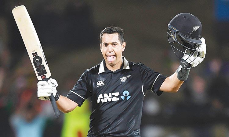 Taylor century powers NZ  to victory over India in ODI  series opener