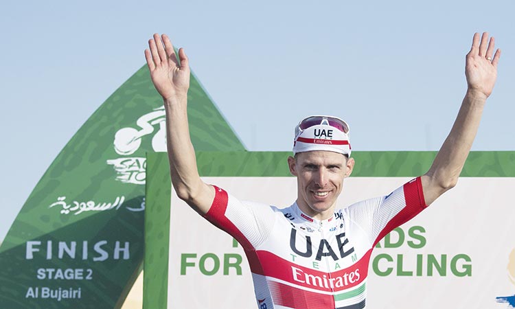 Team Emirates’ Costa keeps lead, Bonifazio wins 2nd stage of Saudi Tour