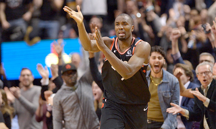 Ibaka sparks Raptors over Pacers for 12th consecutive victory - GulfToday