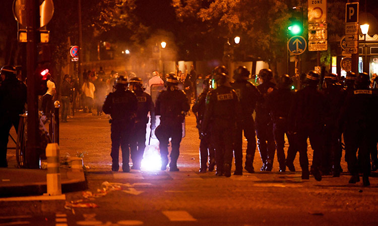 148 arrested as PSG fans riot after defeat Paris police  GulfToday