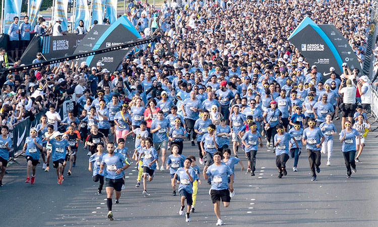 A large number of participants are expected for Abu Dhabi Marathon.