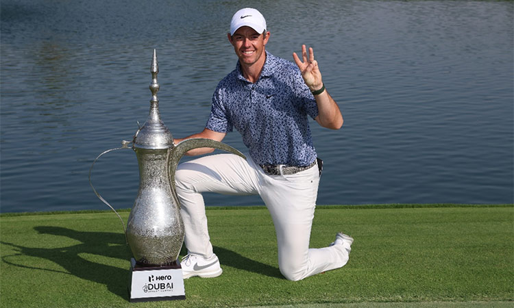 Dubai is a happy hunting ground for Rory McIlroy, who lifted his first European Tour title at the event in 2009, before claiming his second and third Desert Classic trophies in 2015 and 2023.