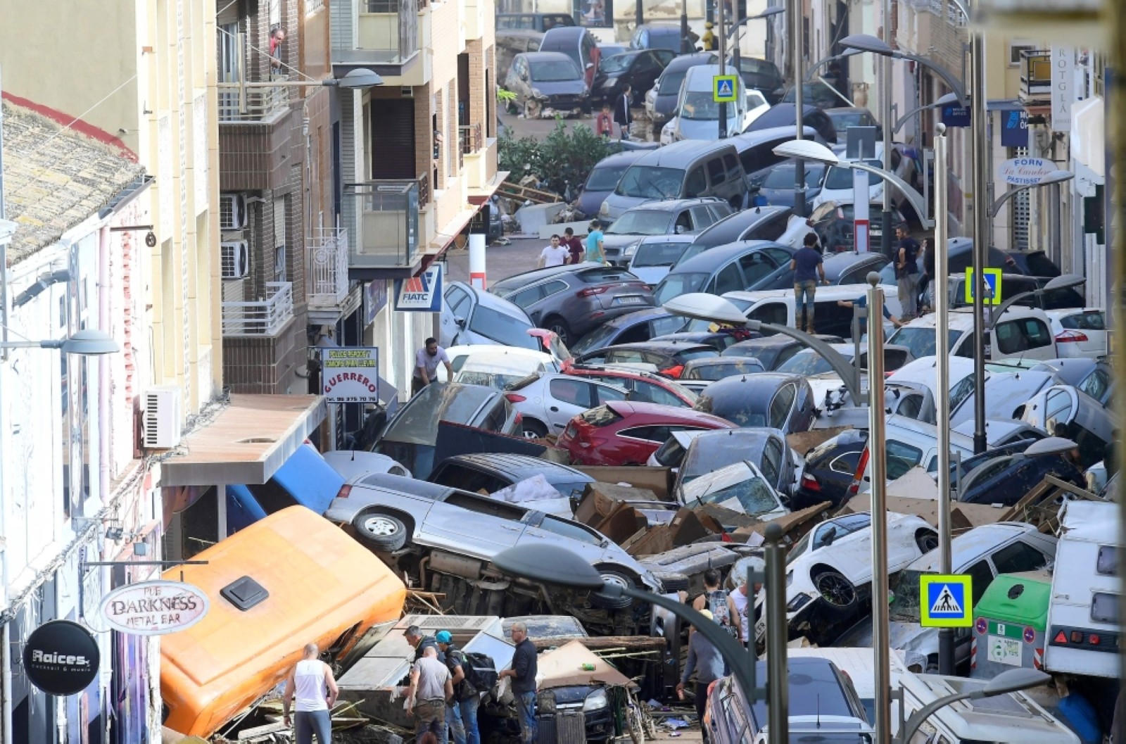 Flash floods tear through Spain killing more than 200