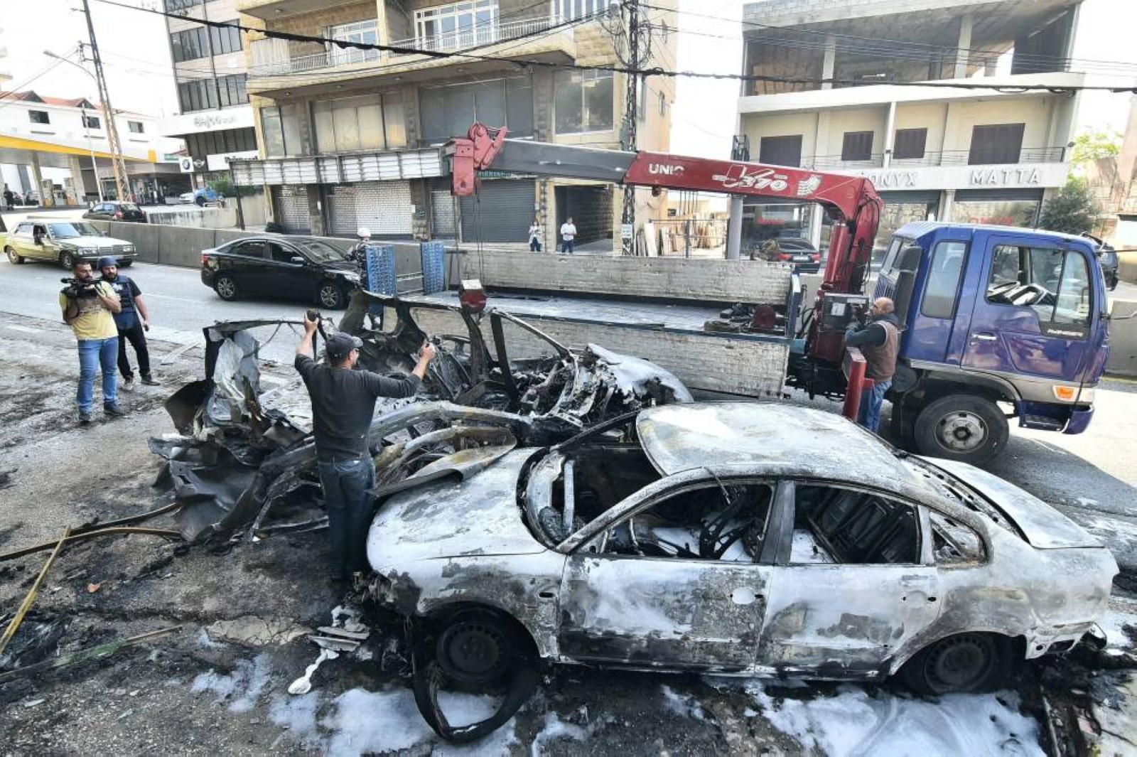 Israeli strike hits area near Beirut airport
