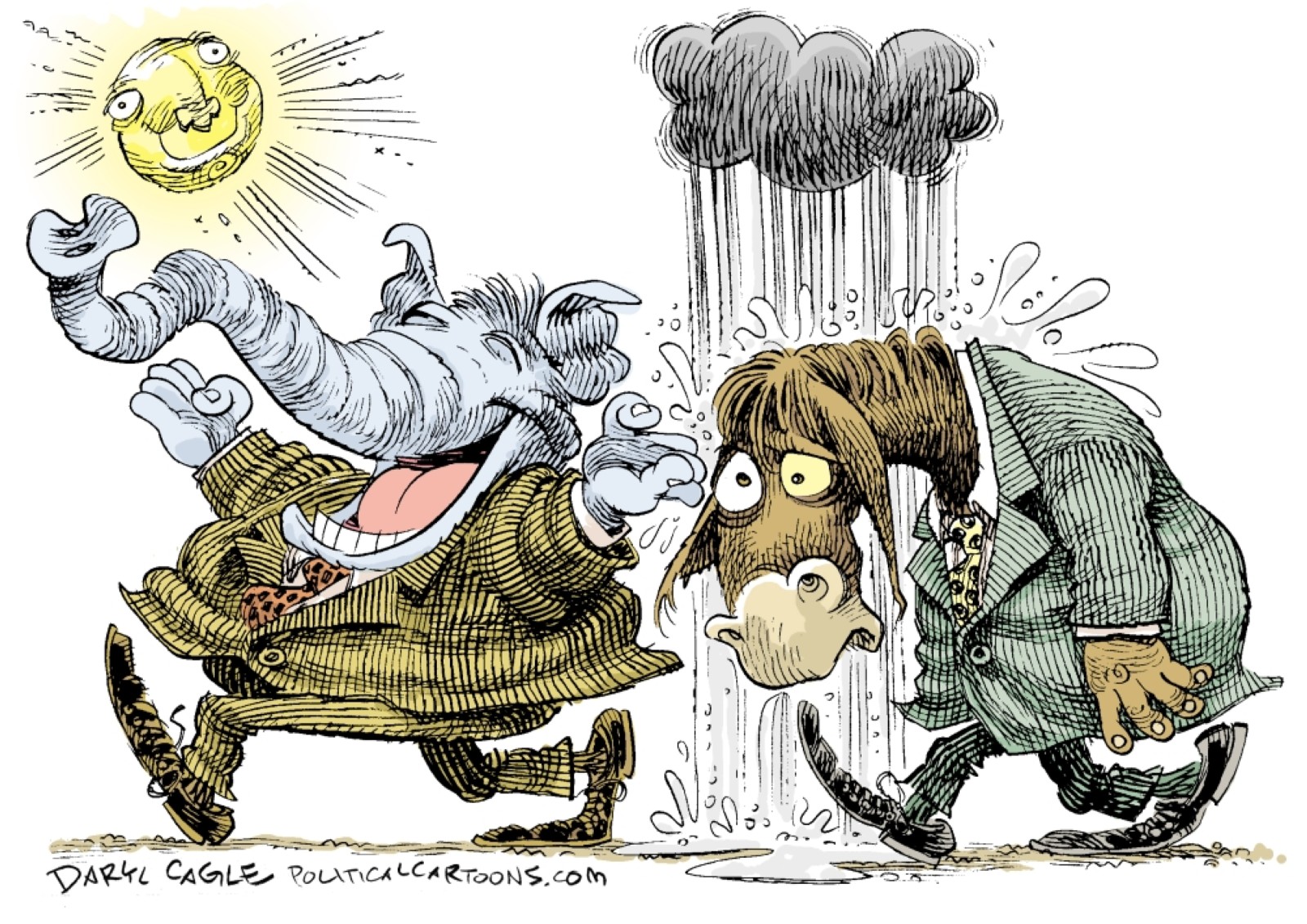 The American democratic process