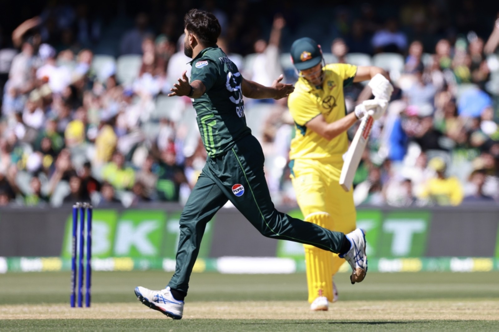 Ayub hits 82 and Rauf grabs five wickets to hand Pakistan thumping win over Australia