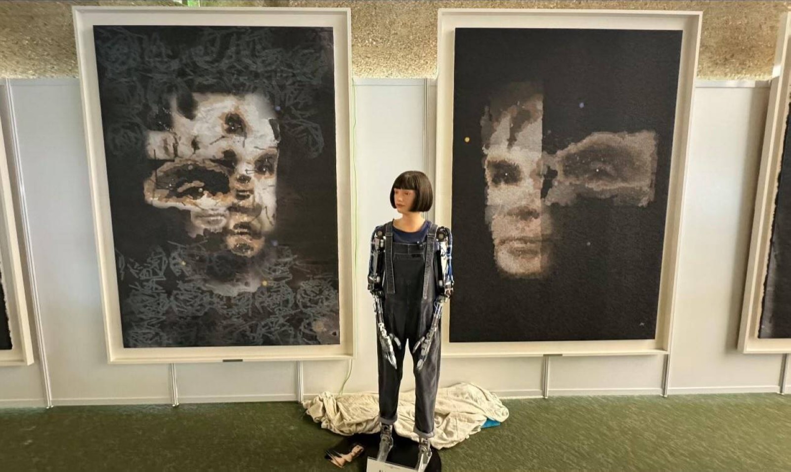 First artwork painted by humanoid robot auctioned at $1 million