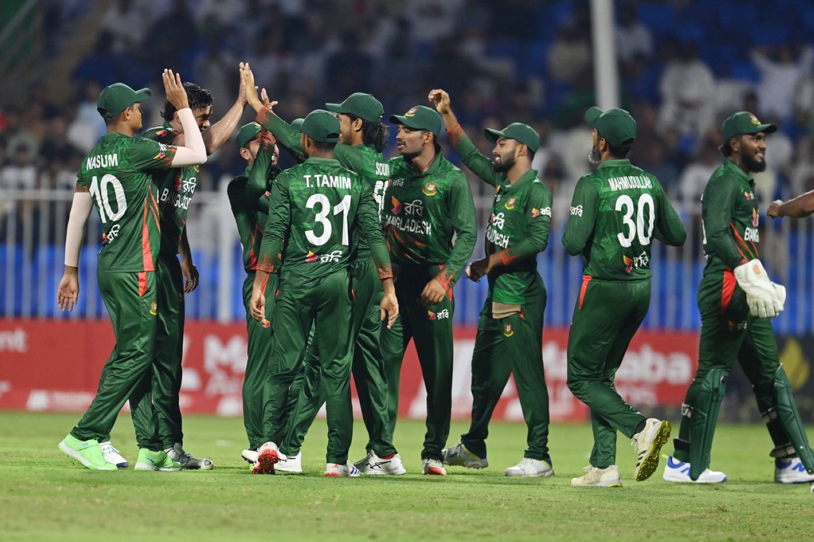 Bangladesh bounce back to beat Afghanistan, draw level series 1-1 in Sharjah