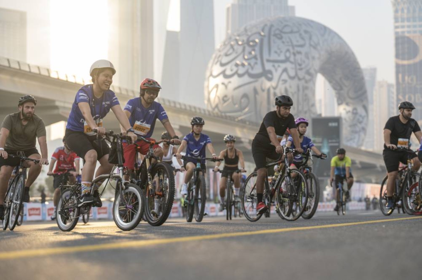 Dubai Ride breaks records as thousands pedal towards fitter future