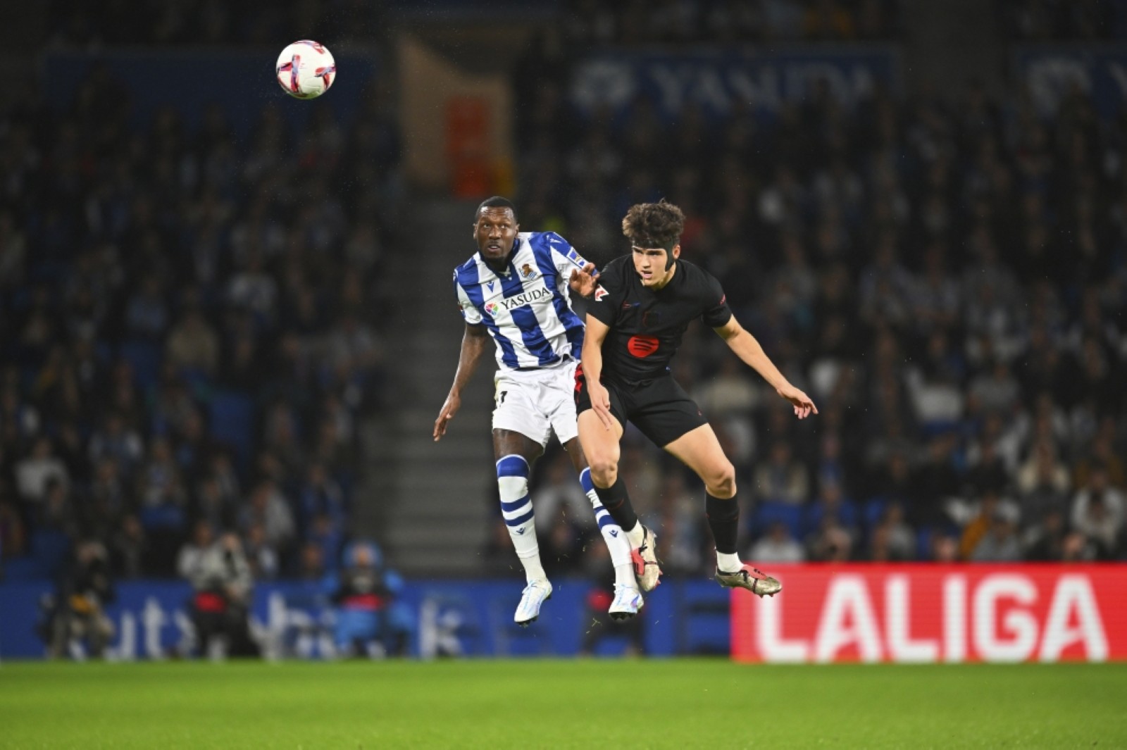 La Liga leaders Barca stumble in controversial defeat at Sociedad