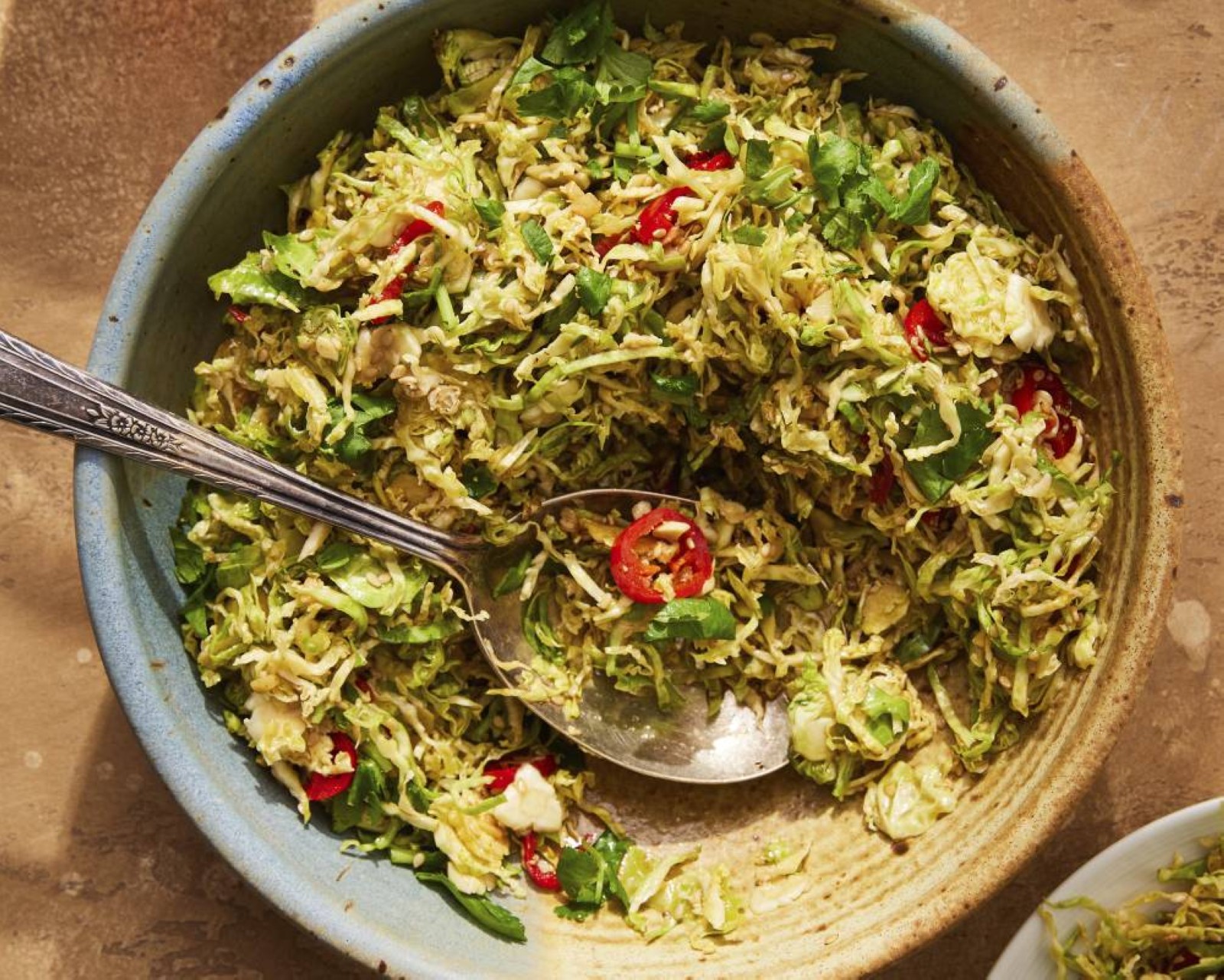 The trick for the perfect Brussels sprouts? A massage and some ginger