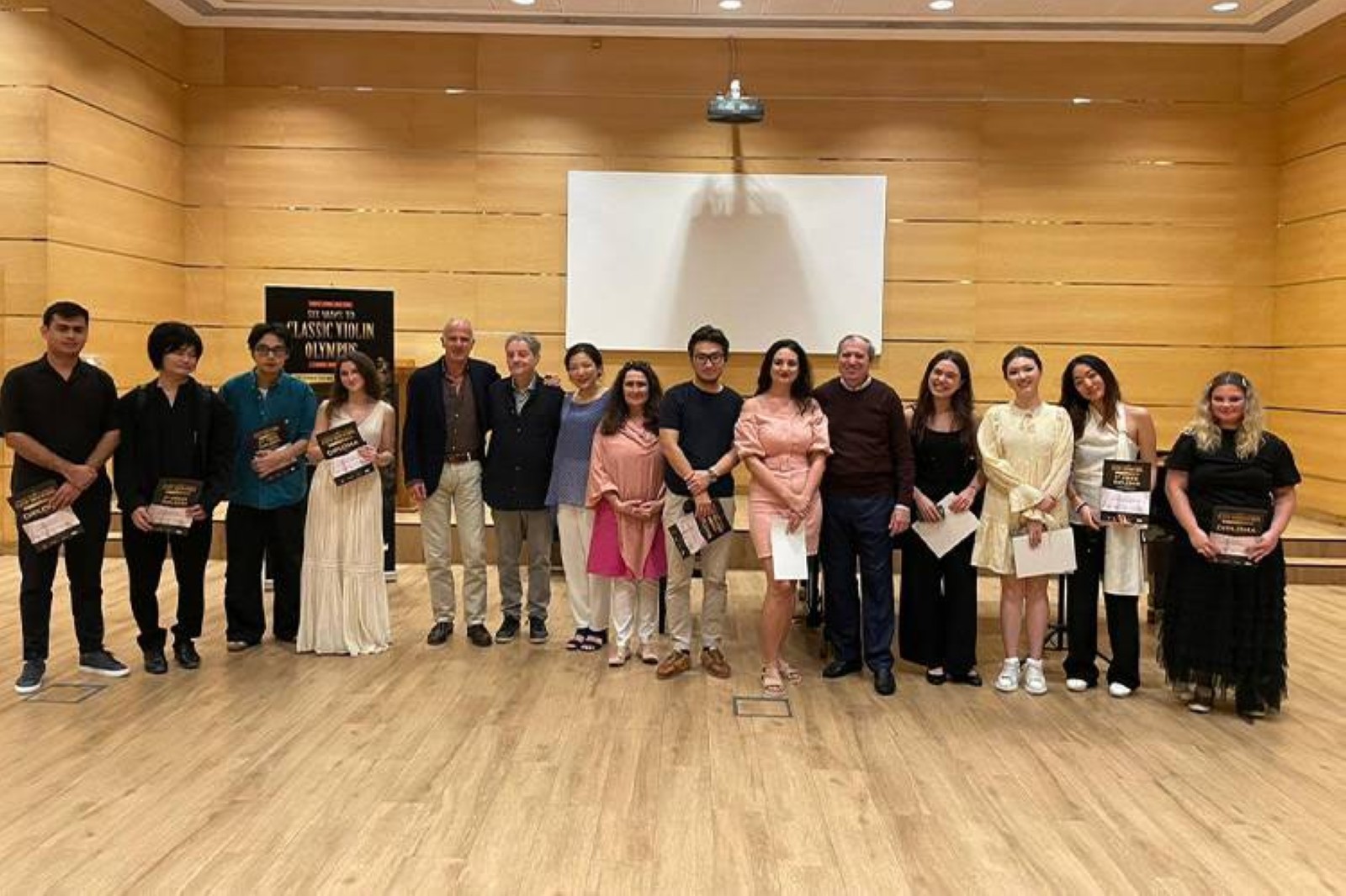 Classic Violin Olympus president Konstantin Ishkhanov announces conclusion of preselection process