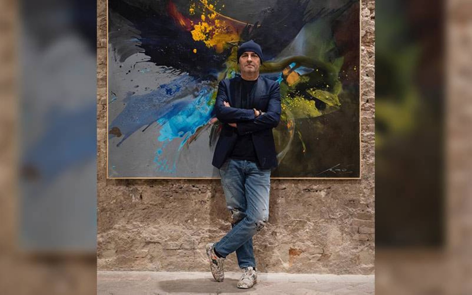 Italian artist Nico Van Lucas creates artistic gift for UAE’s Eid Al Etihad