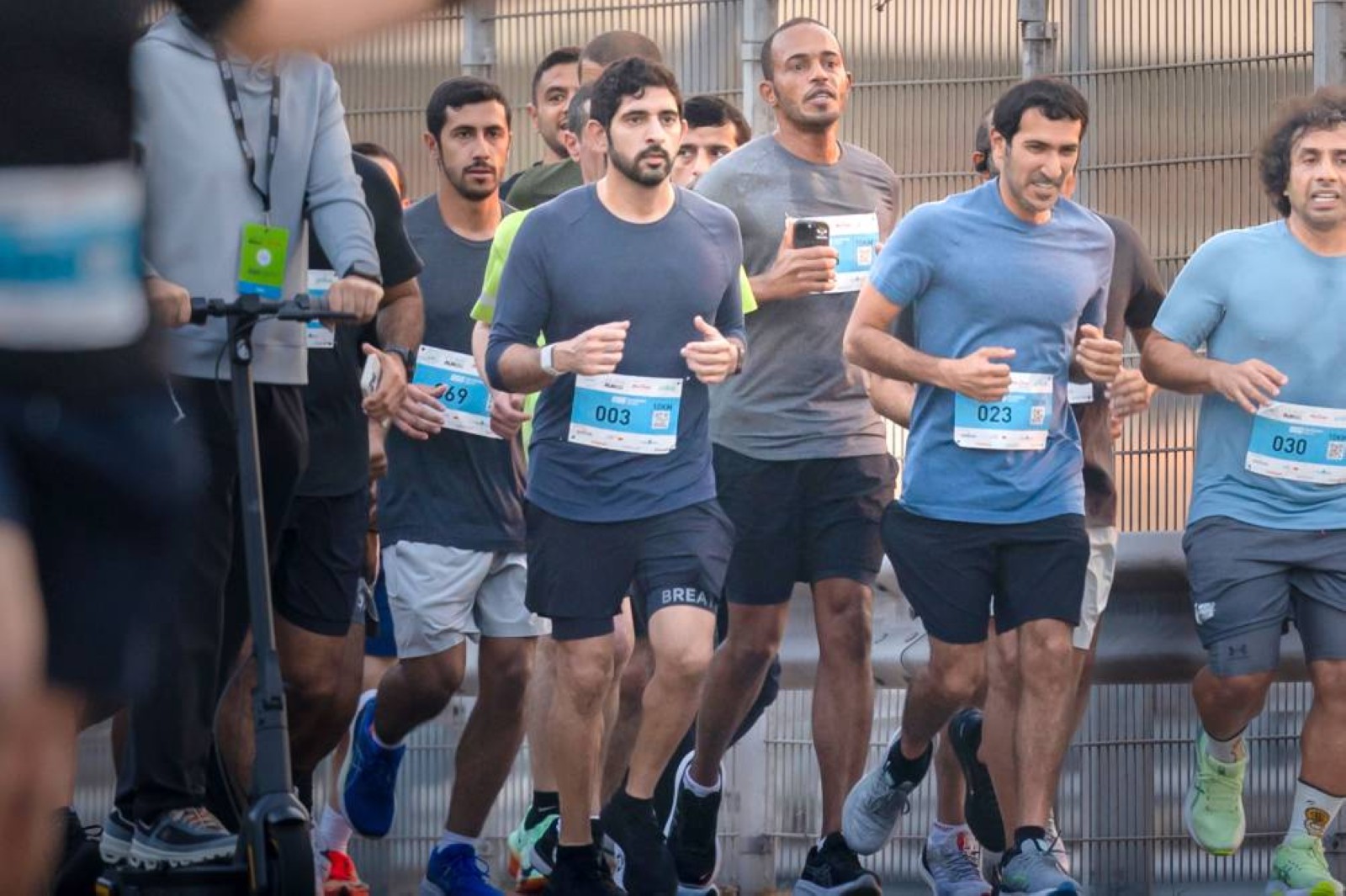 Sheikh Hamdan leads record-breaking Dubai Run