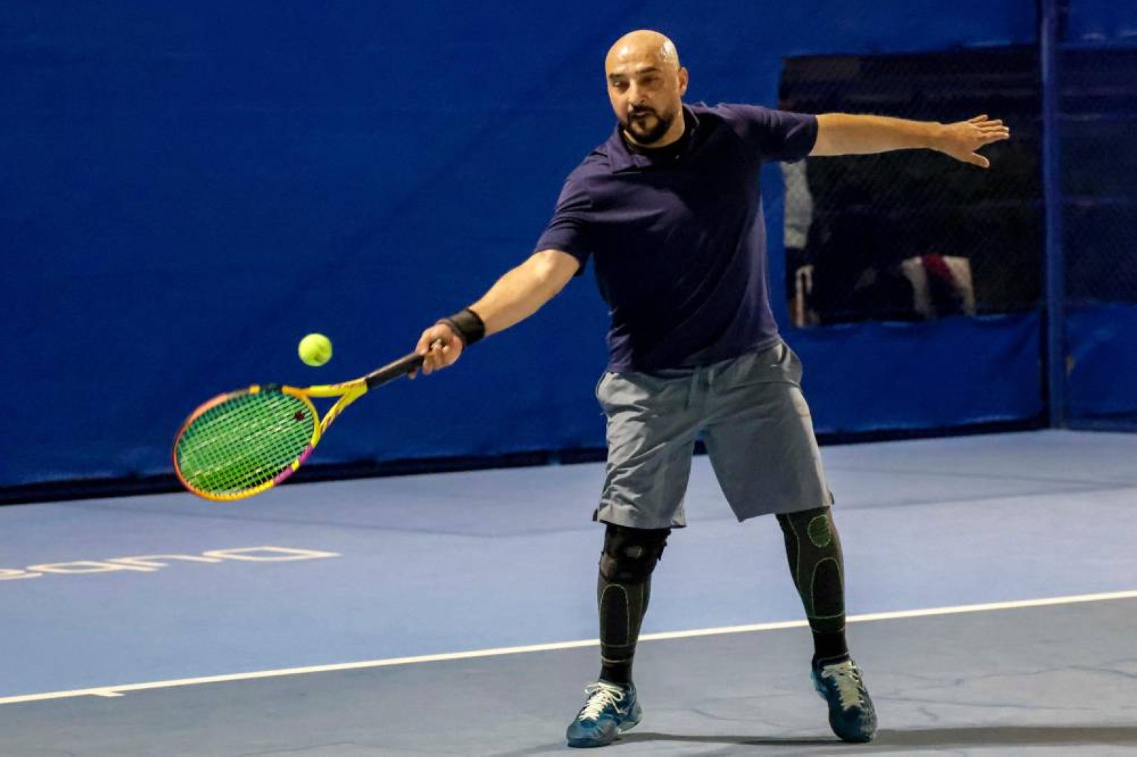 Maflahi moves ahead at Al Habtoor Tennis Cup
