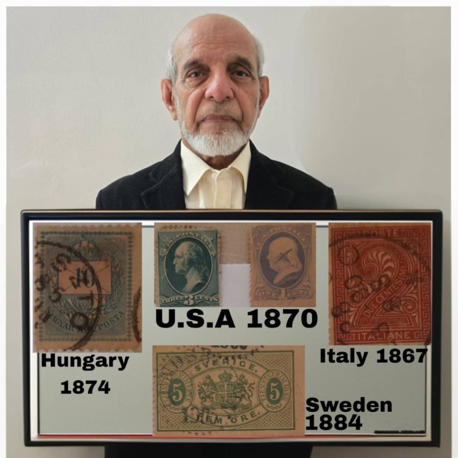 Indian expatriate leaves his stamp on unique collection