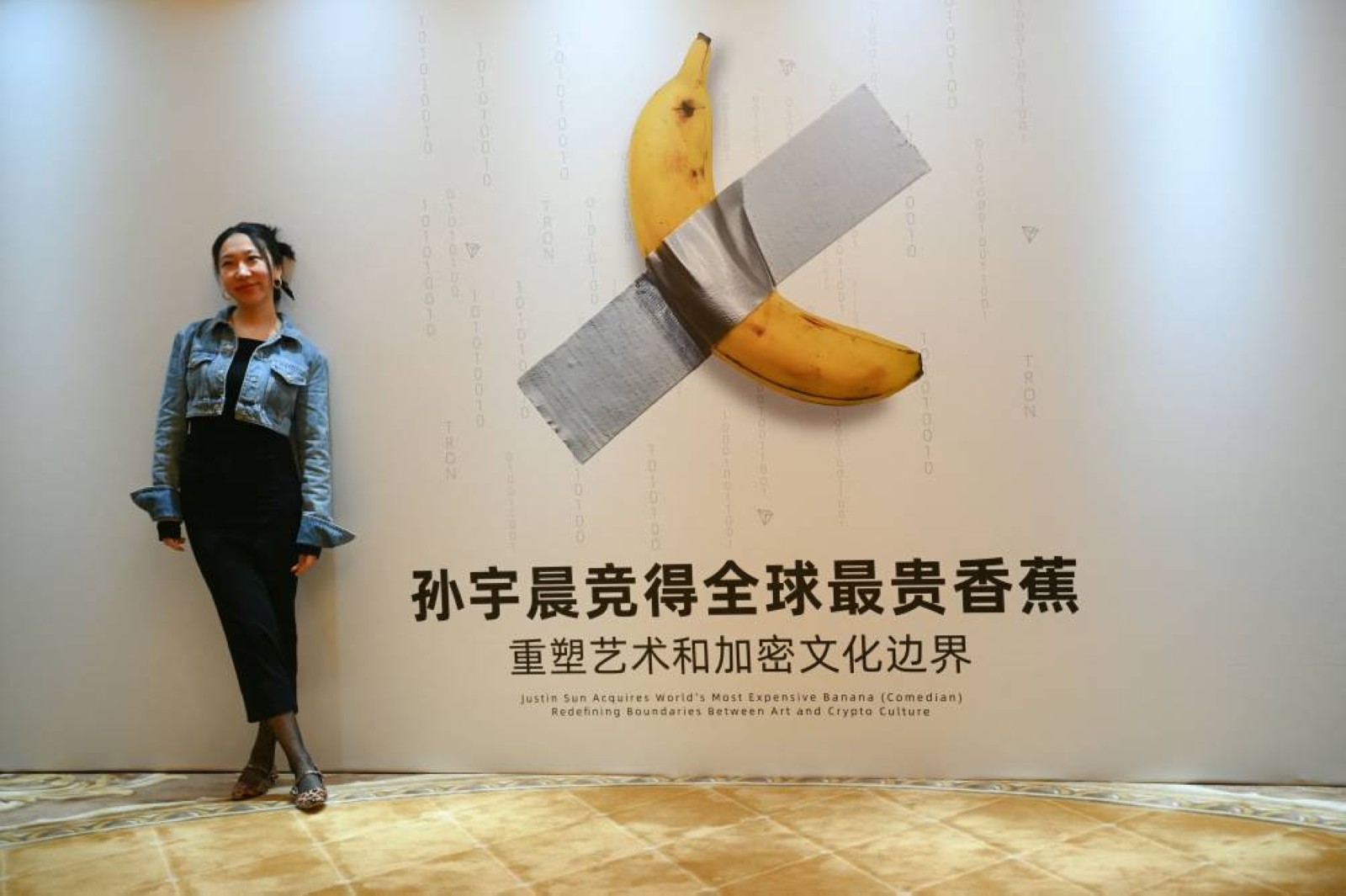 Crypto boss eats banana artwork he bought for $6.2 million