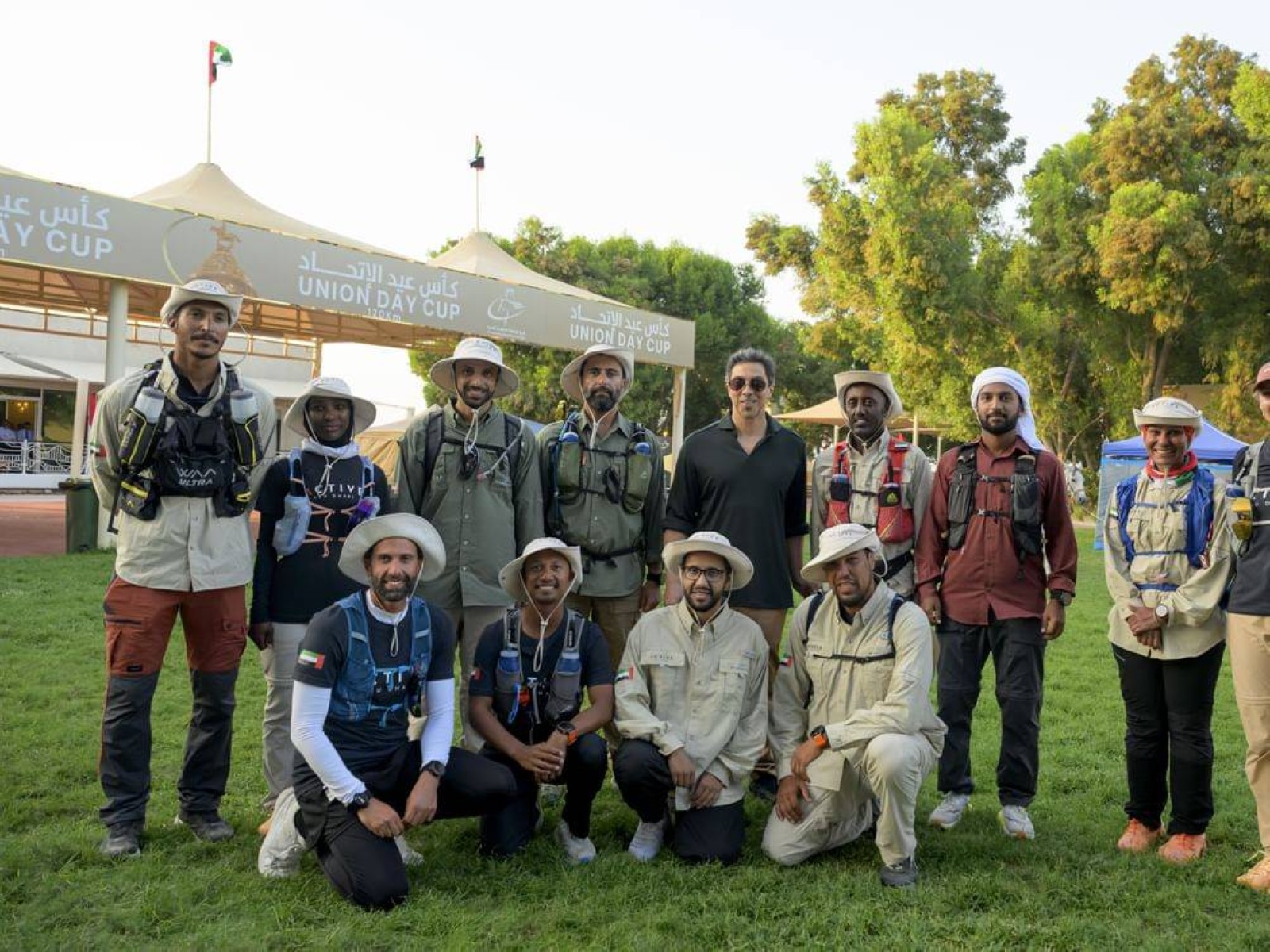 Mansour receives participants in 'Active Abu Dhabi'