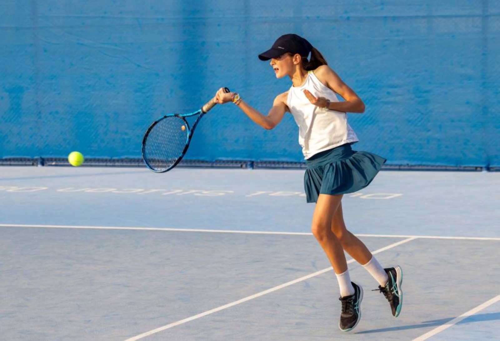 Mixed luck for Maazoun and James at Al Habtoor Tennis Cup