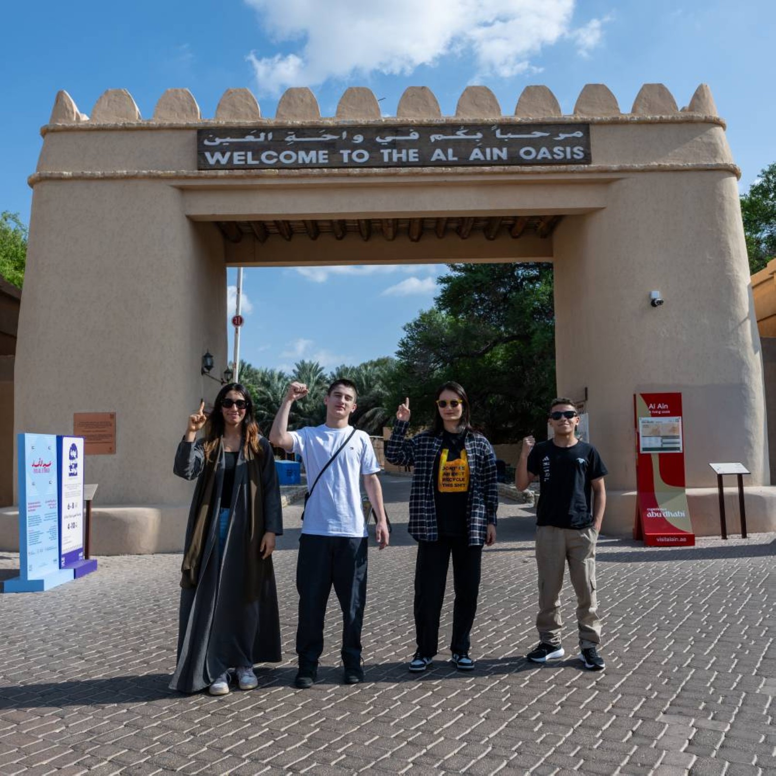 ADXC 8 fighters explore iconic landmarks in Al Ain ahead of Friday’s showdown