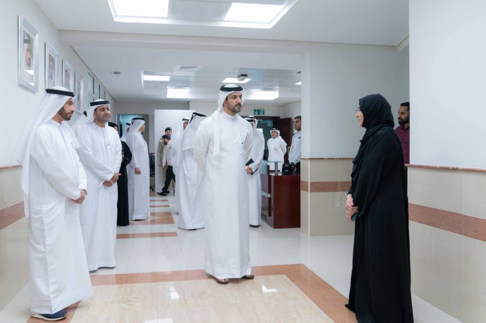 Sultan Bin Ahmed briefed on Sharjah Court services