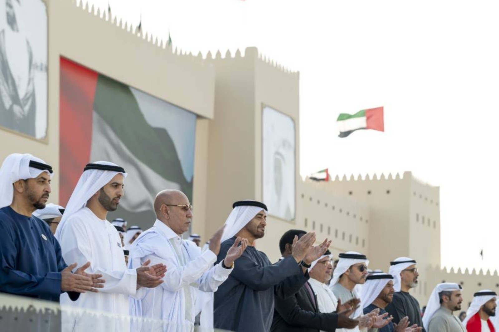 UAE President, state guests and Sheikhs attend March of the Union