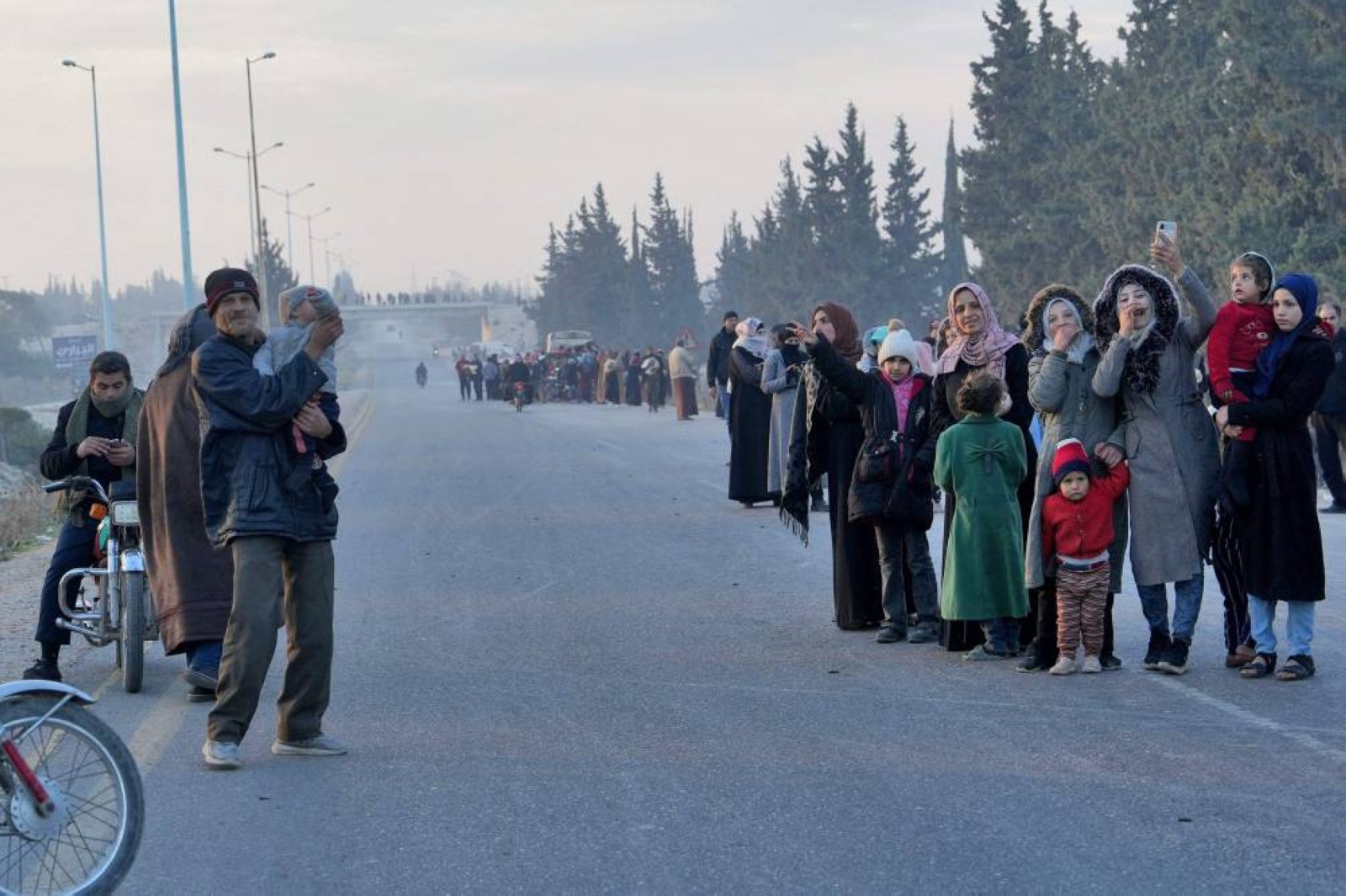 Jubilation and gunfire as Syrians celebrate end of Assad's rule