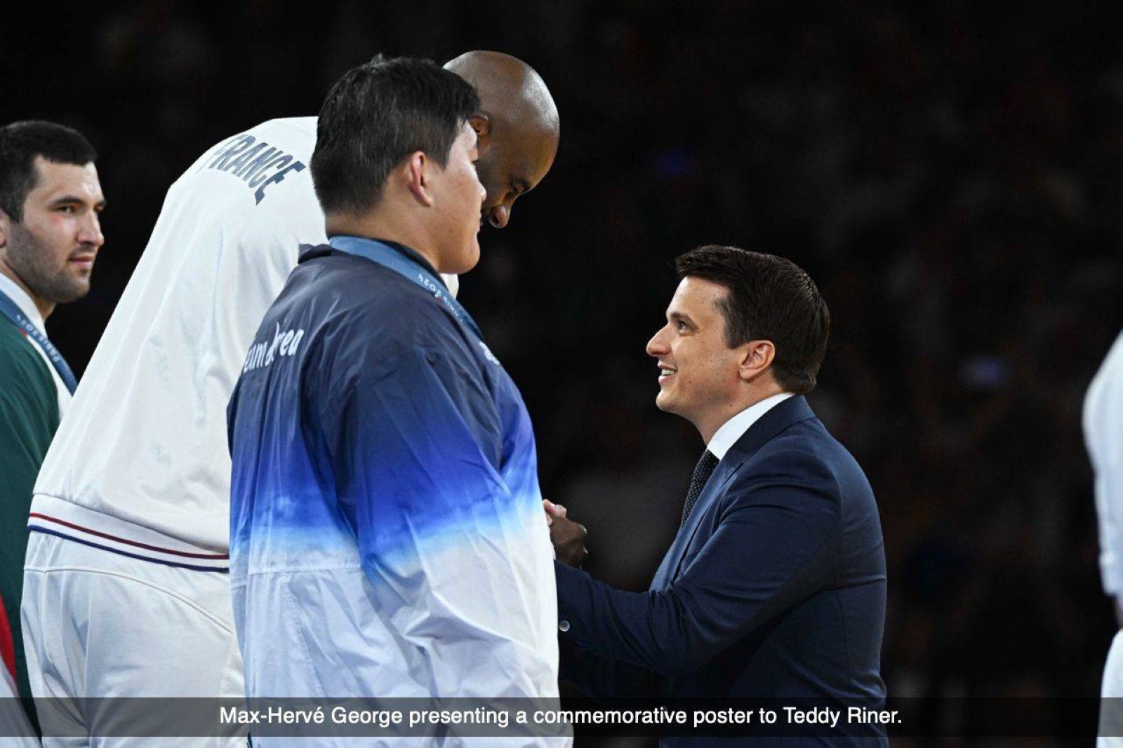 Teddy Riner makes sporting history with Gold at Paris 2024 Olympics