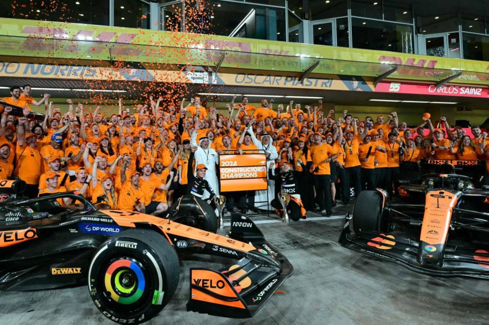 Next year is my year, says Norris after winning constructors’ title for McLaren