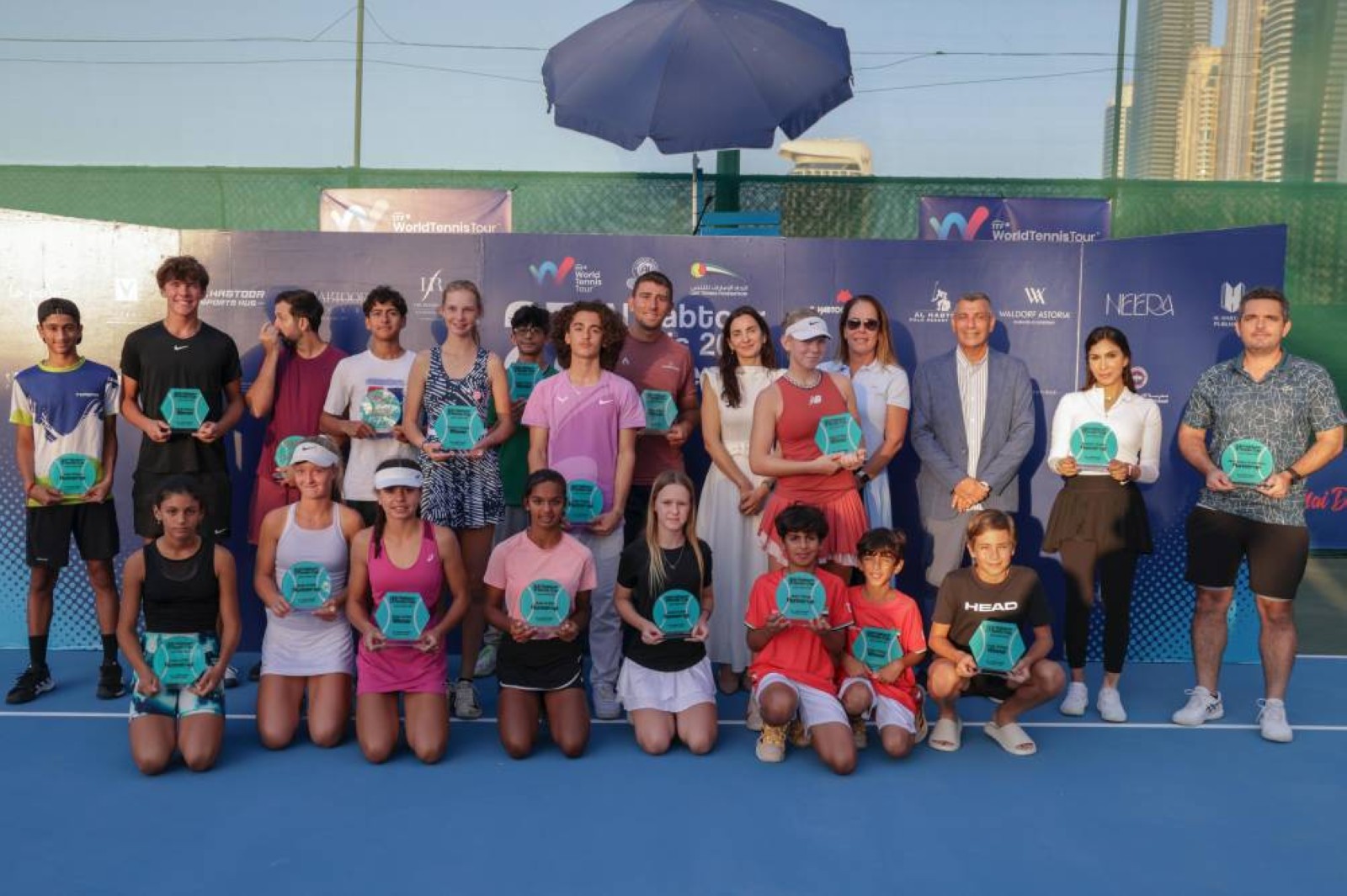 Ogorodnikova captures three titles at 9th annual Al Habtoor Tennis Cup