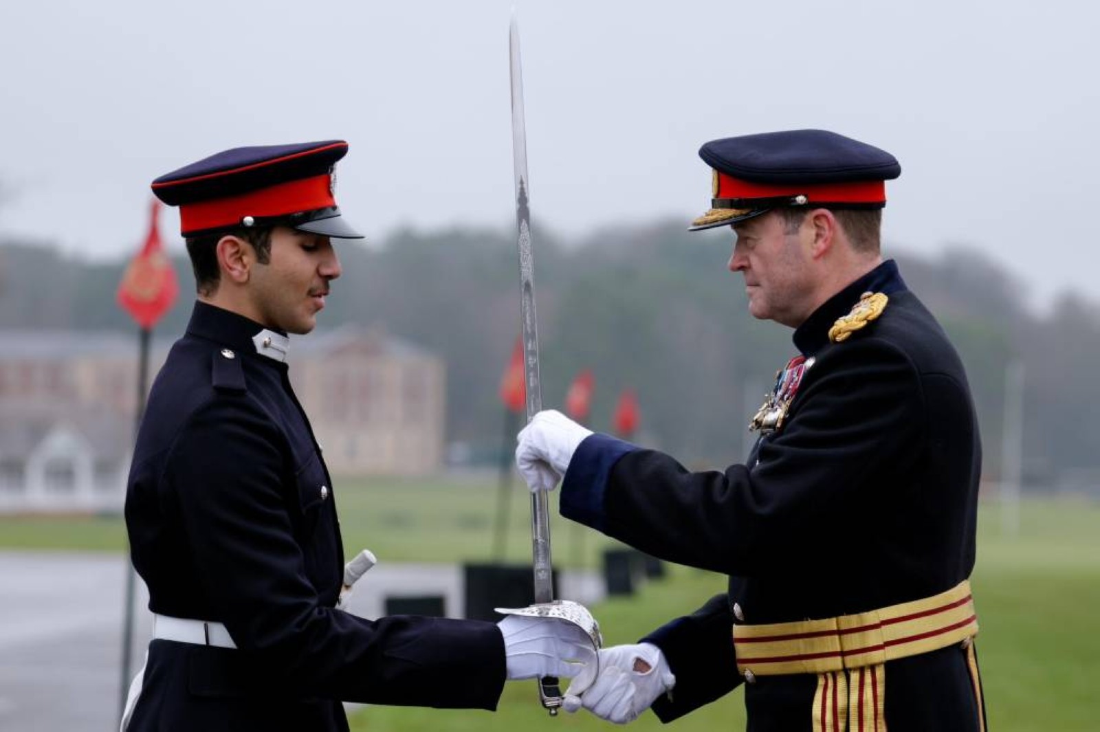 Sheikh Mohammed's grandson graduates from Royal Military Academy; Sheikh Hamdan praises his remarkable achievement