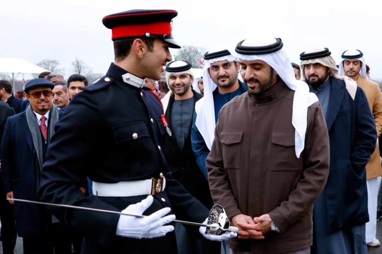 Sheikh Mohammed's grandson graduates from Royal Military Academy; Sheikh Hamdan praises his remarkable achievement