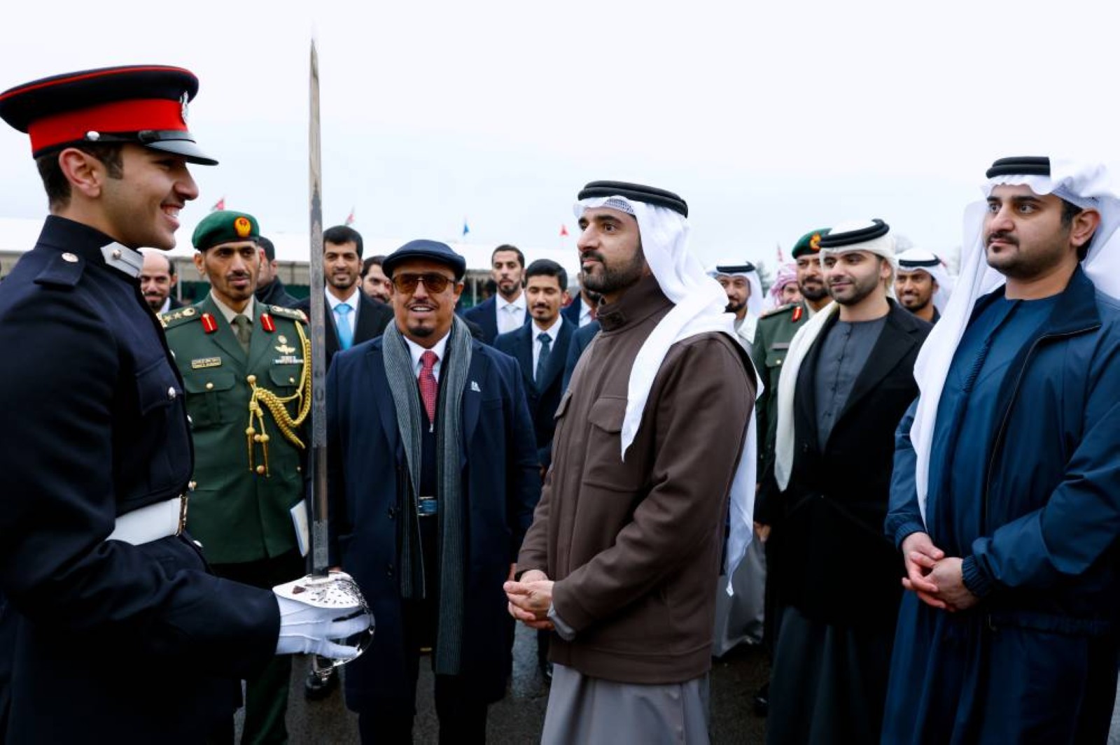 Sheikh Mohammed's grandson graduates from Royal Military Academy; Sheikh Hamdan praises his remarkable achievement