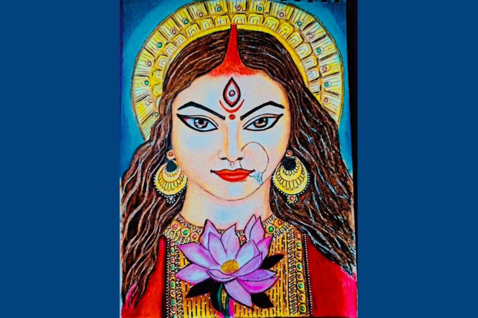 Anchored in engineering, sailing with art: artist Gayathridevi speaks