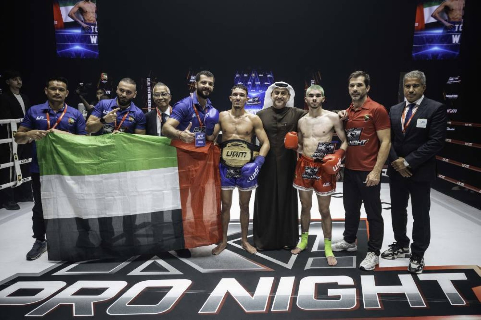 UAE’s Touizi and Serbia’s Todorovic light up K1 Pro Night in Abu Dhabi