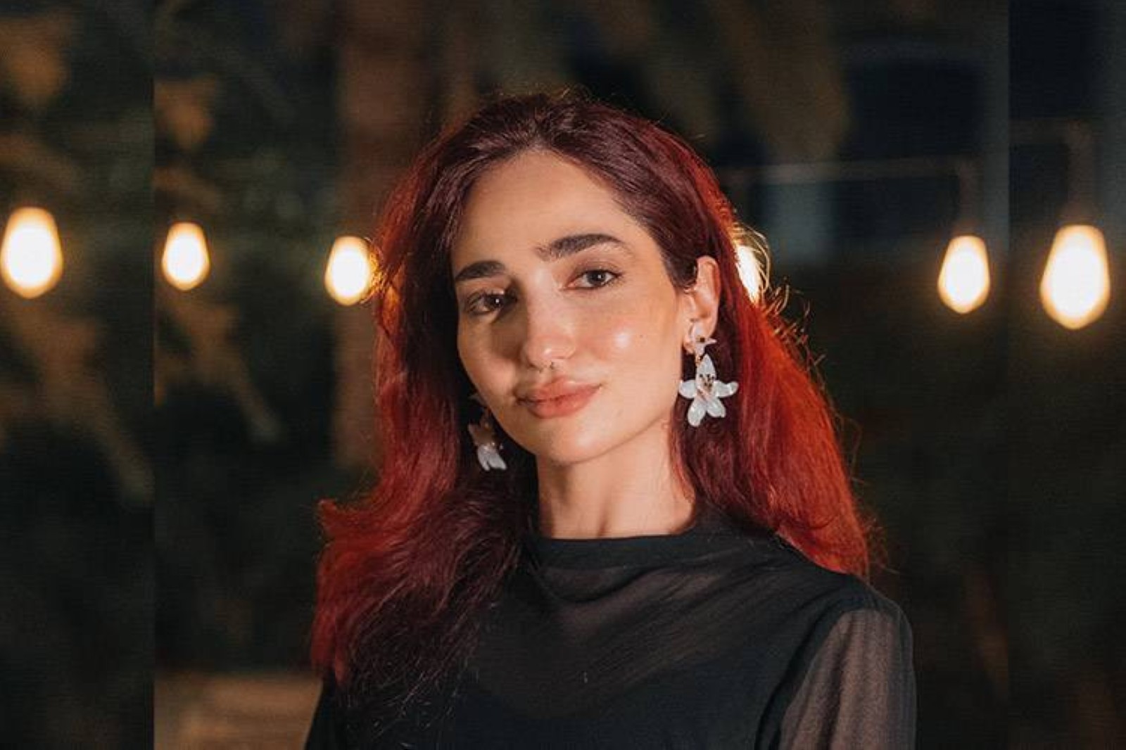 Palestinian artist Reem R.’s ‘Lilies’ droop with loss, bloom with resistance
