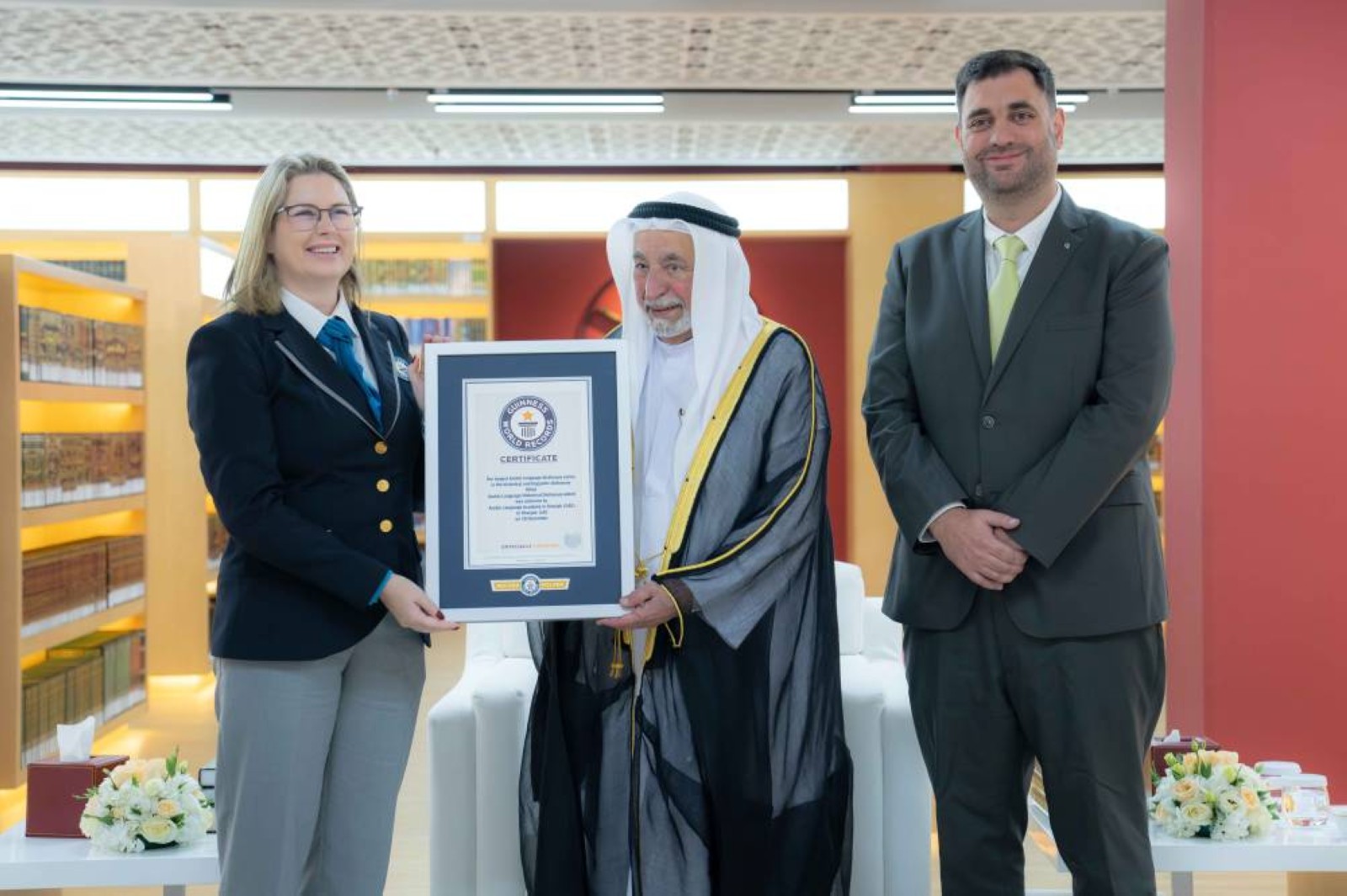 Sultan's Historical Dictionary of Arabic Language declared world's largest linguistic project