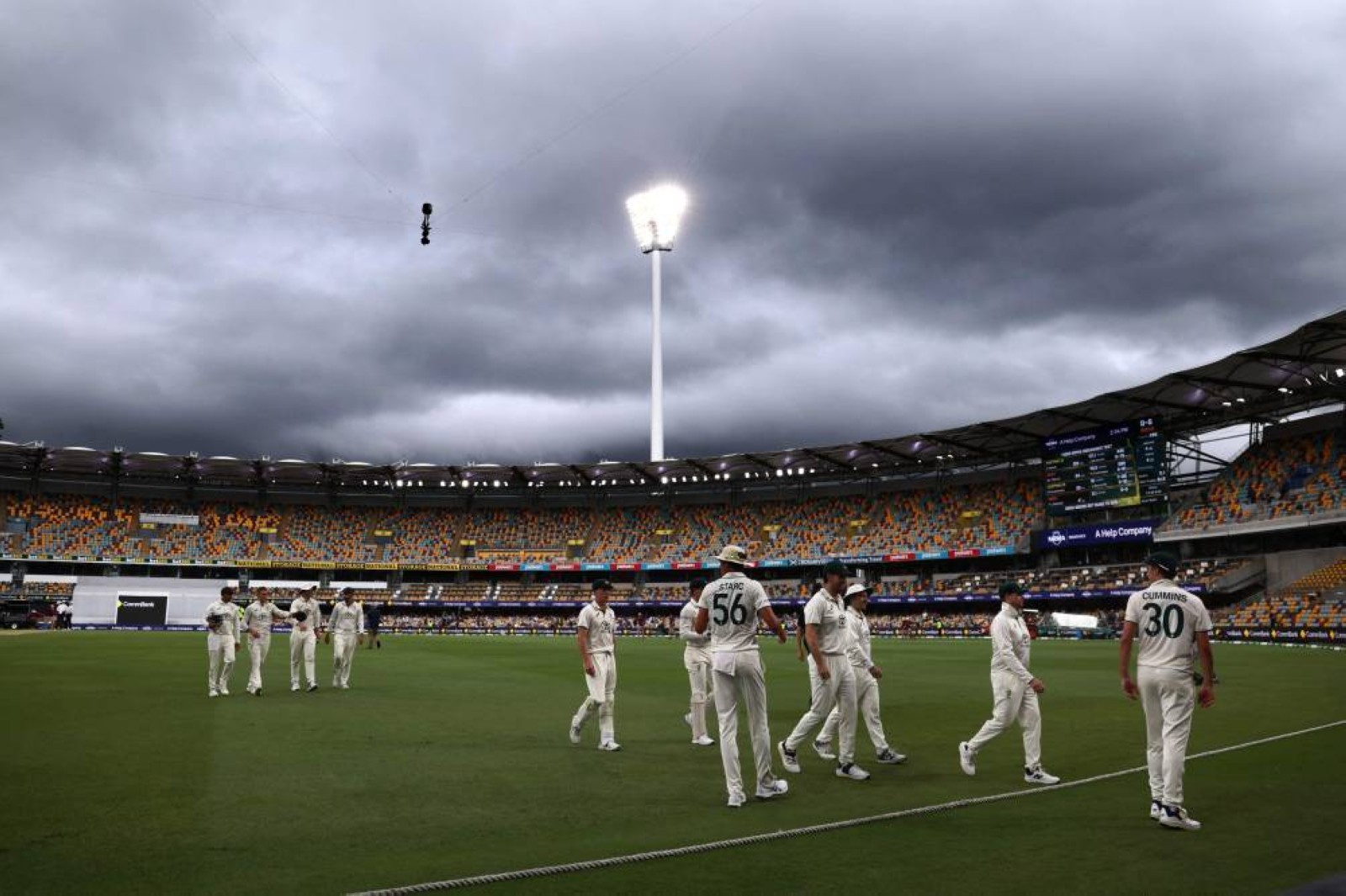 Third Australia-India Test ends in draw after bad weather strikes