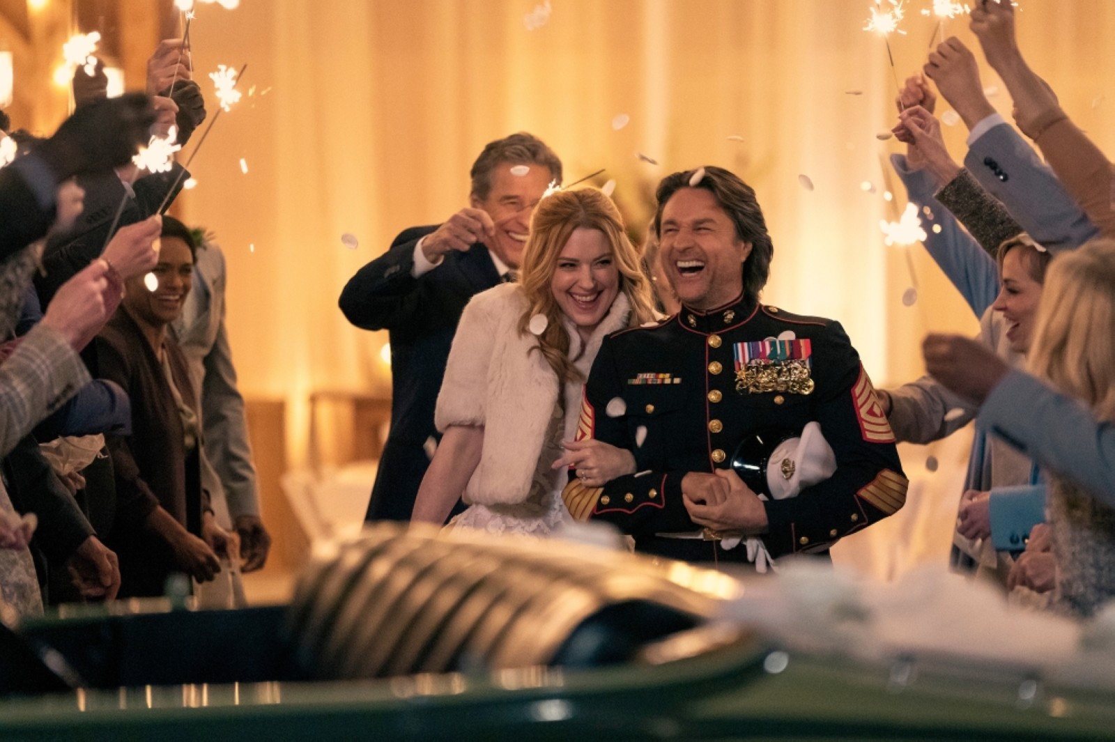Behind the scenes at ‘Virgin River’ big wedding