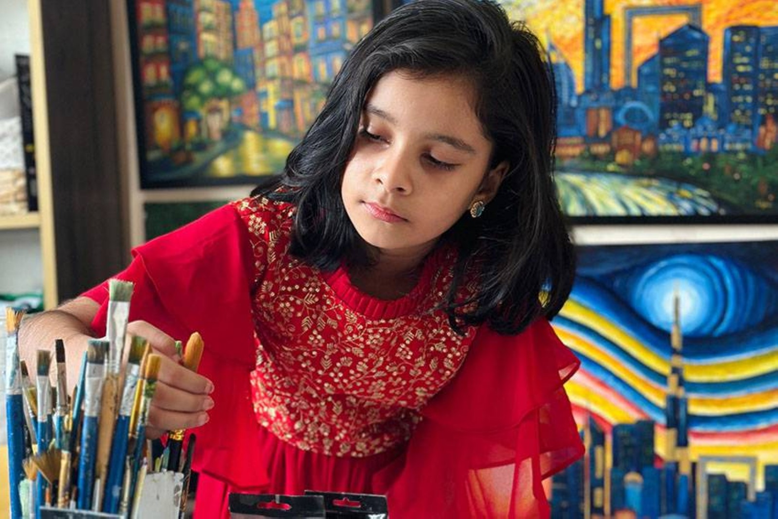 From drawing on walls to painting the world: Nazmin Rasheed’s story