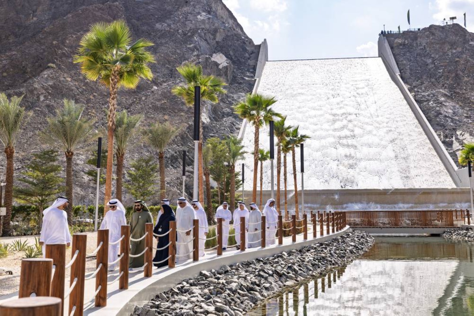 Mohammed Bin Rashid reviews progress of Dhs3.6b Hatta development projects