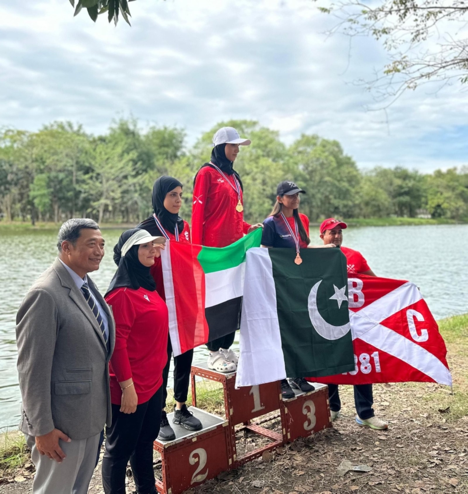 Sharjah Women’s Sports Club excel at Thailand International Rowing C’ship