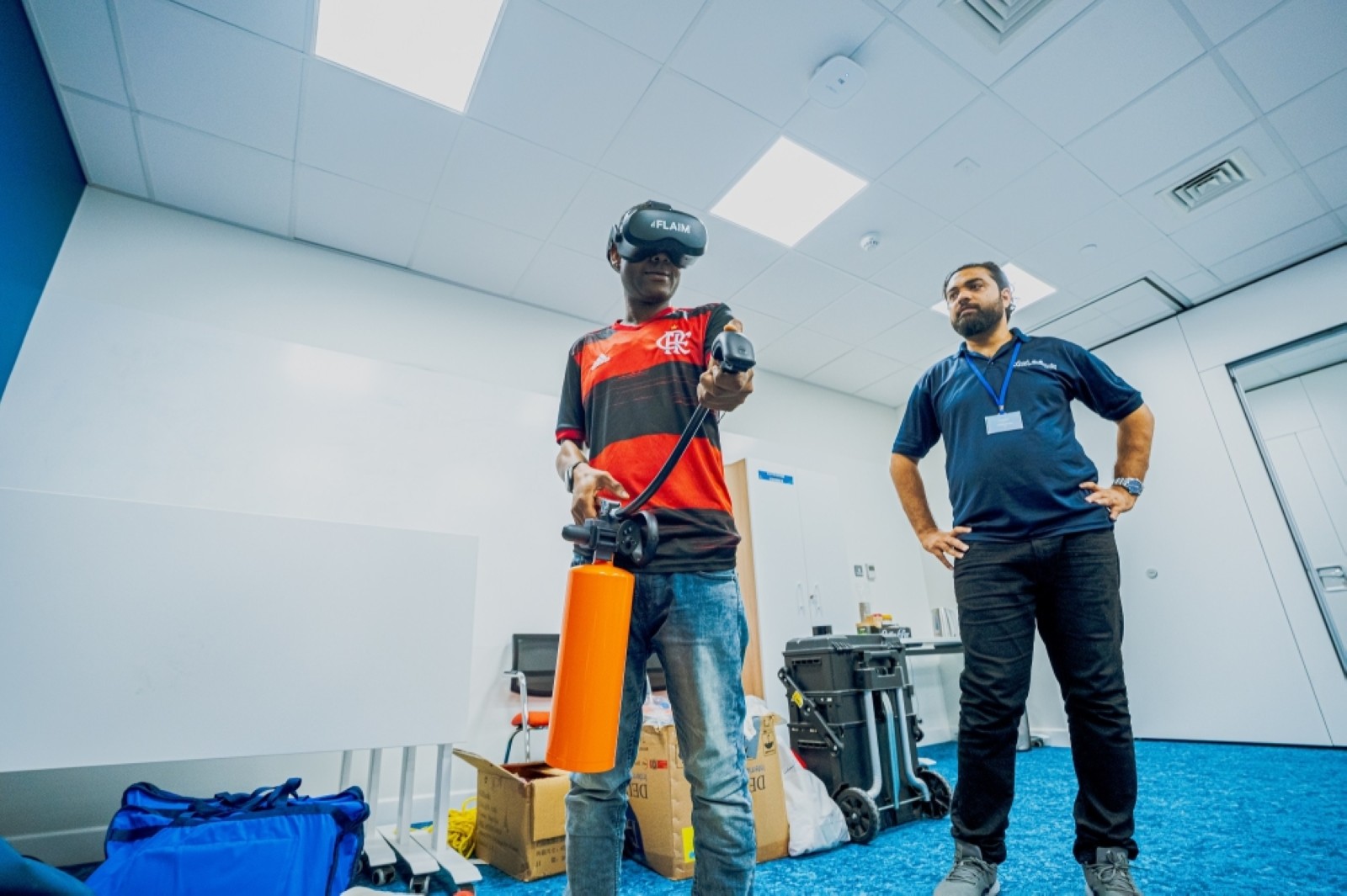 Firm’s staff complete emergency response training