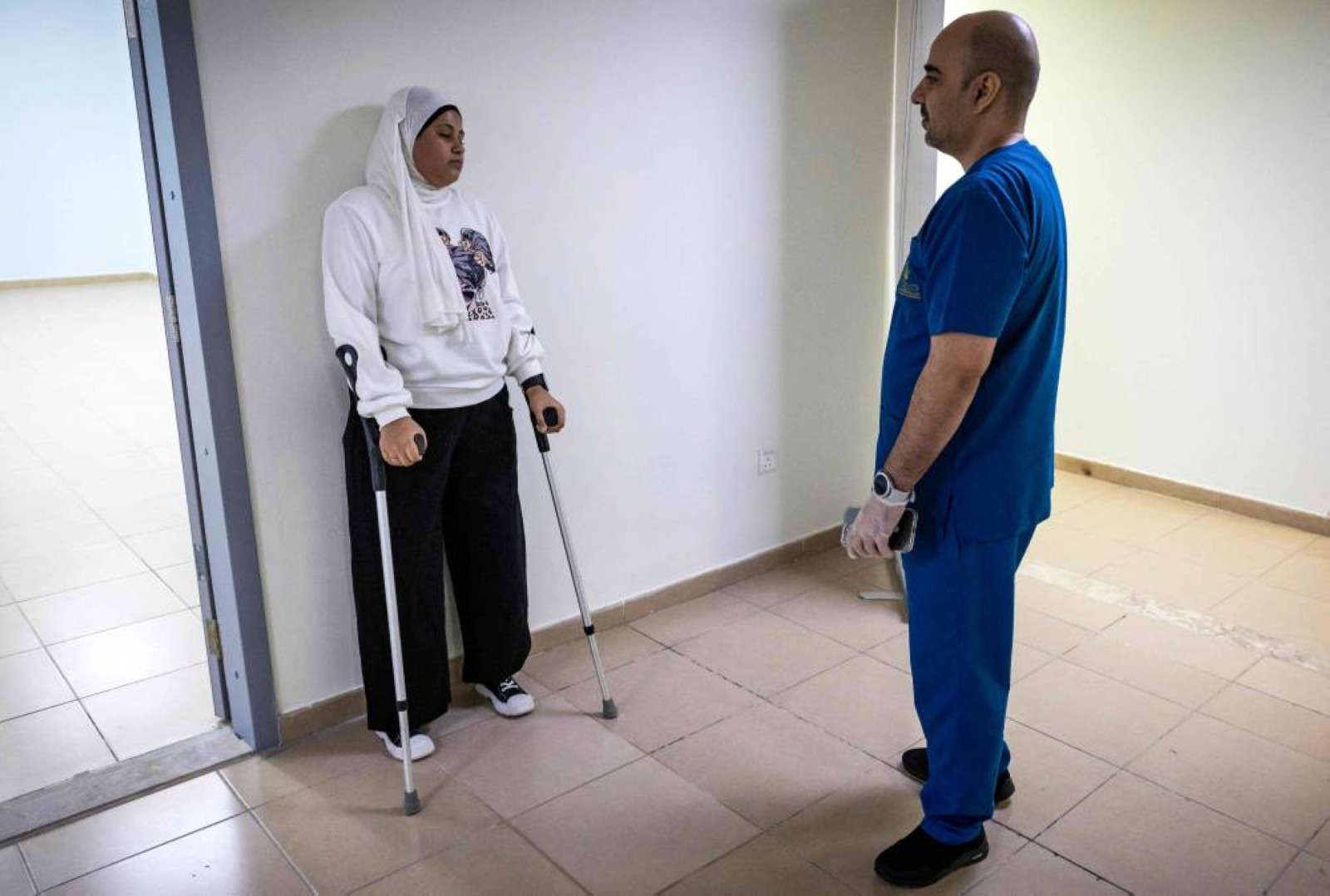 Gaza child amputees get new limbs in UAE