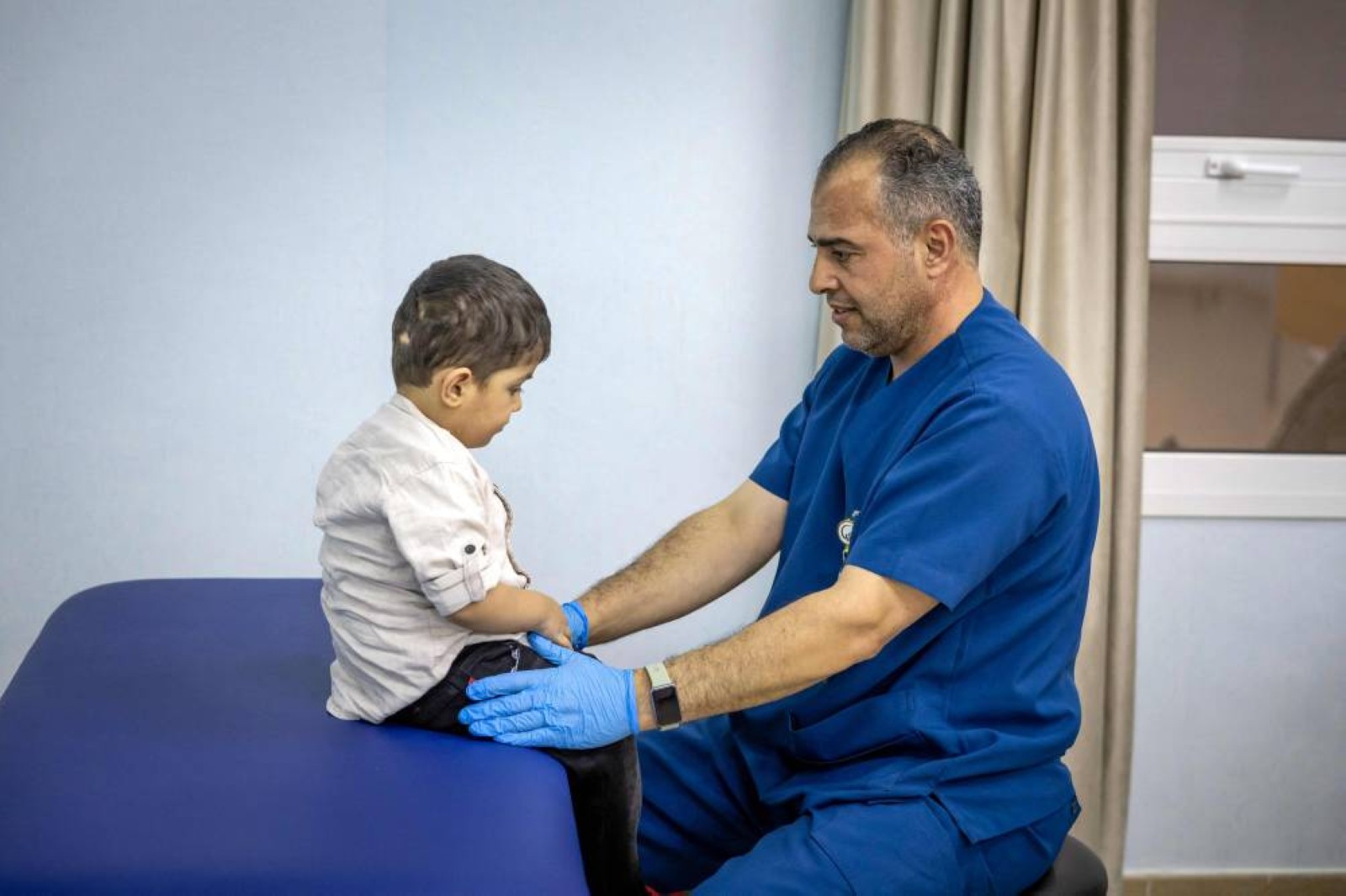 Gaza child amputees get new limbs in UAE