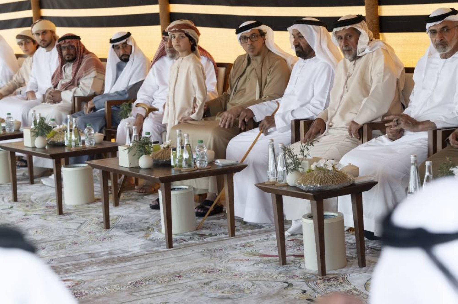 Sheikh Mansour interacts with citizens in Al Ain